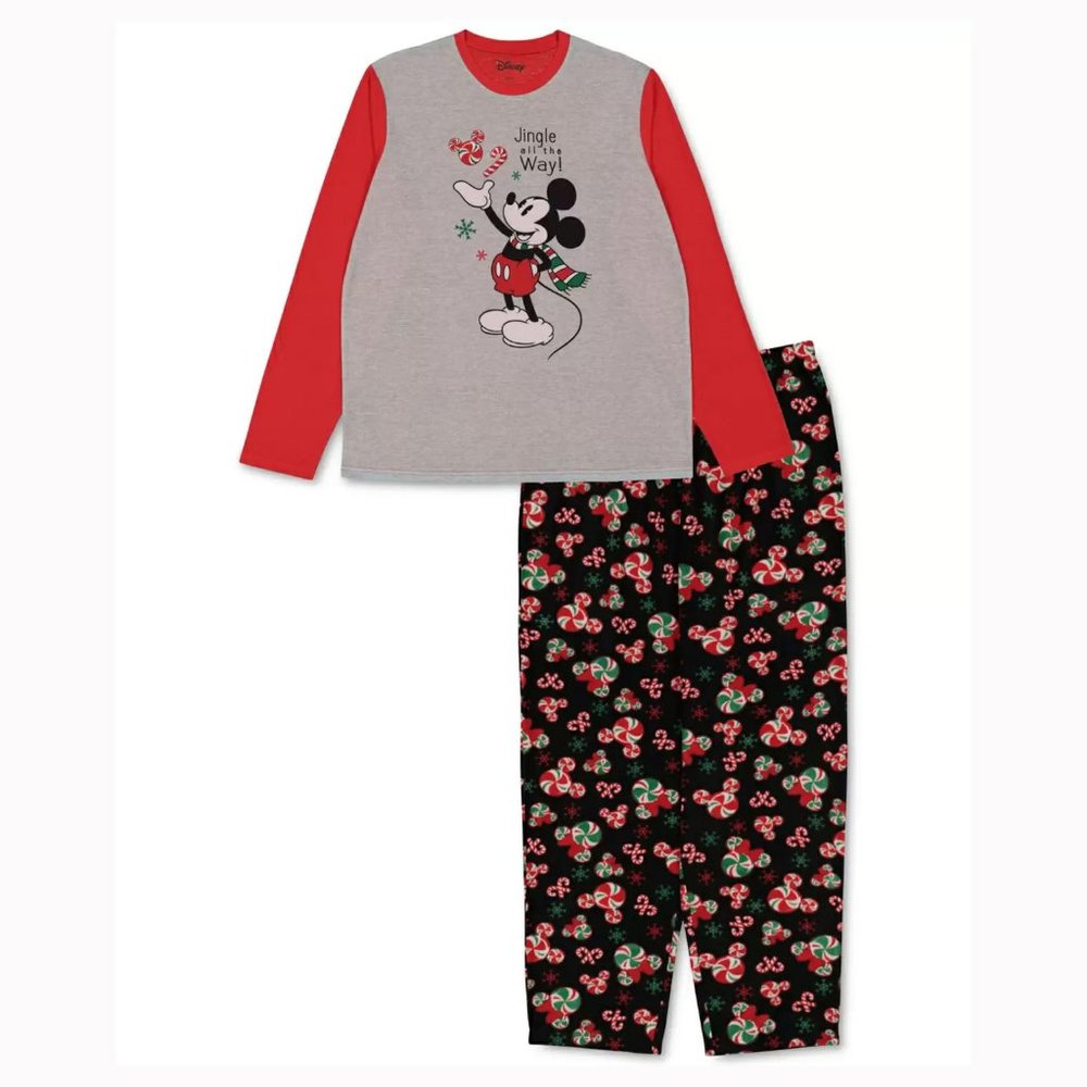 Briefly Stated Matching Men's Mickey Mouse Family Pajama Set